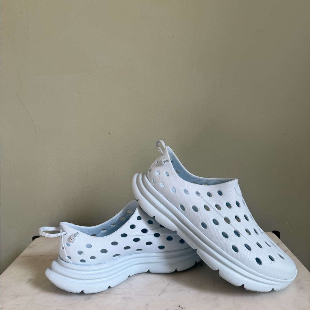 Women's Baby Blue Slip-On Athletic Shoes